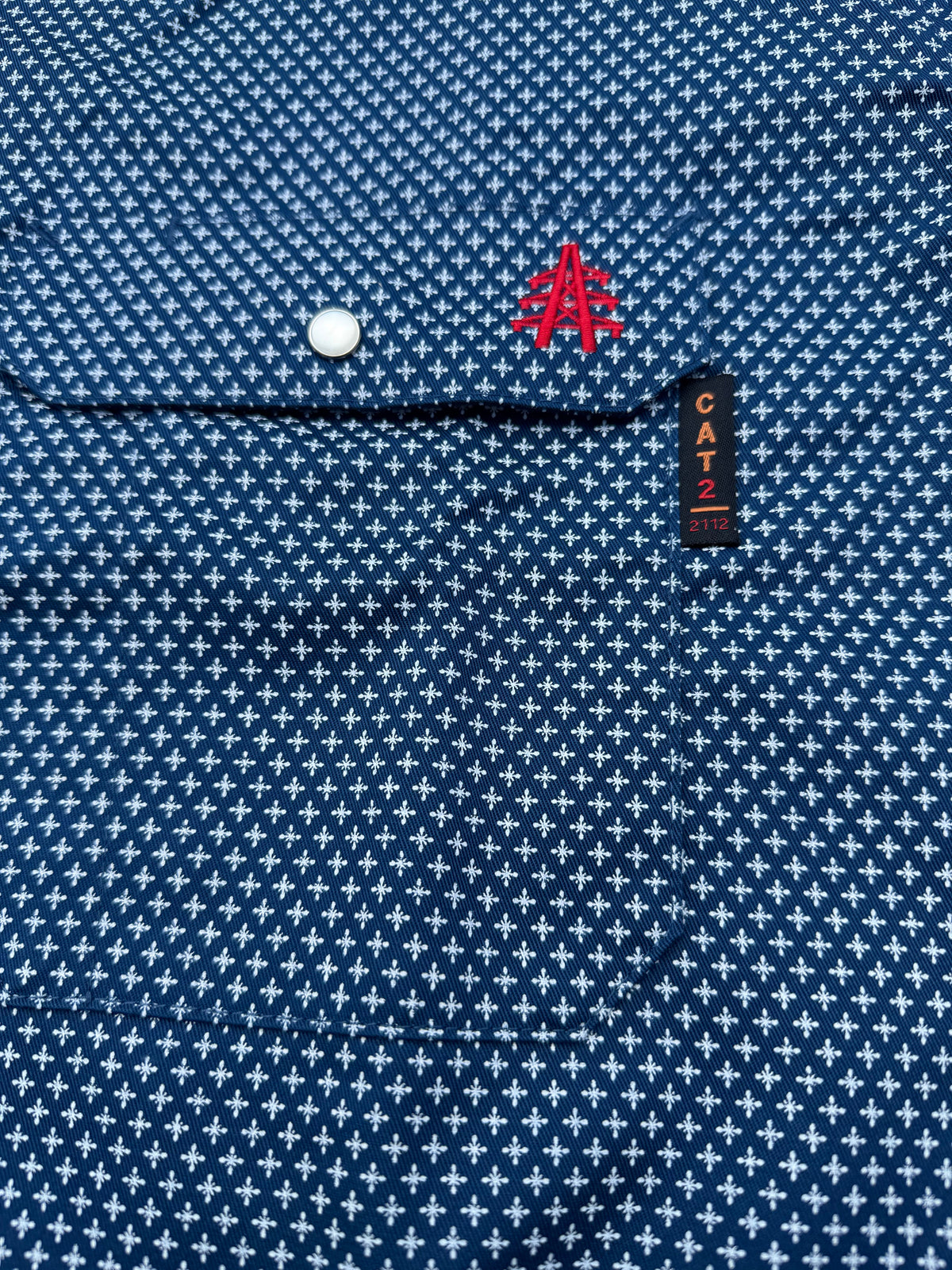 FR Pearl Snap Work Shirt - Honor Navy