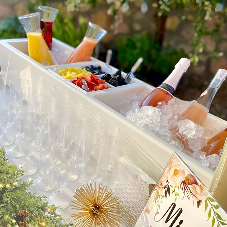 REVO Party Barge Cooler™ | Polar White