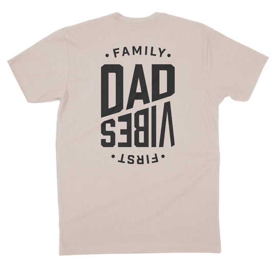 Sand DadVibes Logo Shirt