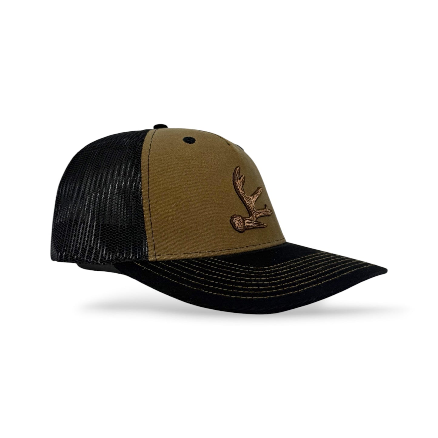 XL | Whitetail Co. Bonded Shed | Waxed Trucker | Brown/Black | XL