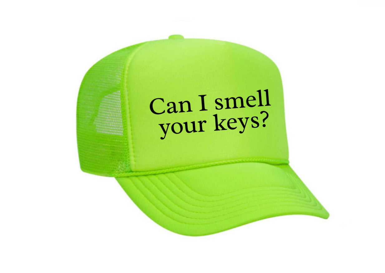 Can I Smell Your Keys? Trucker Hat