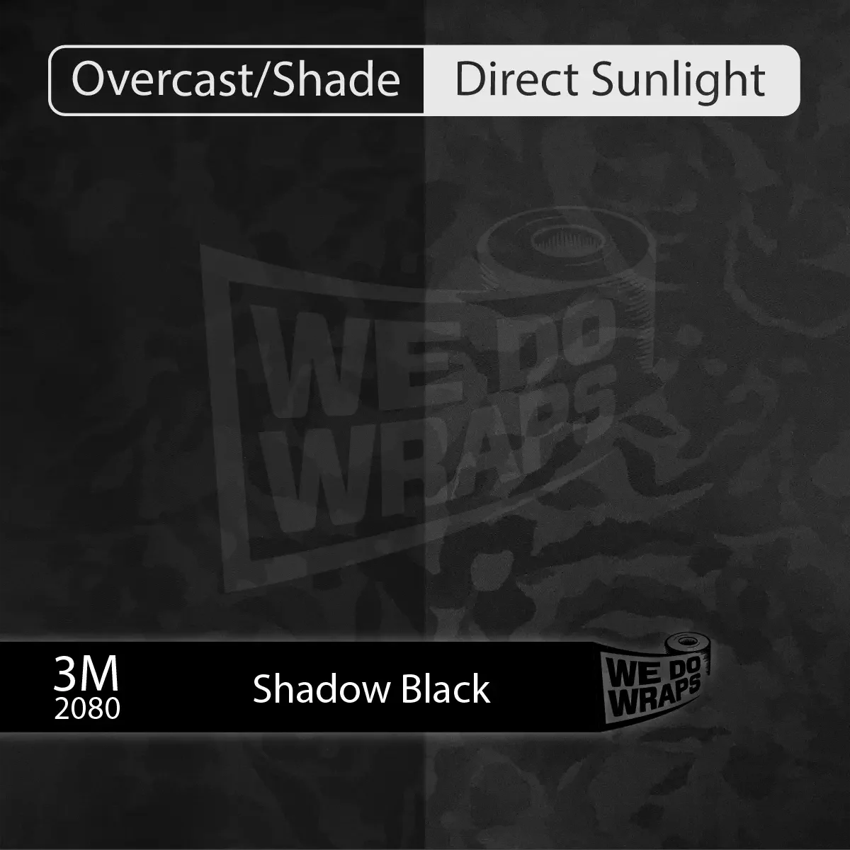 3M Shadow Black Camo Tesla Emblem Decals (Front + Back) | Model S