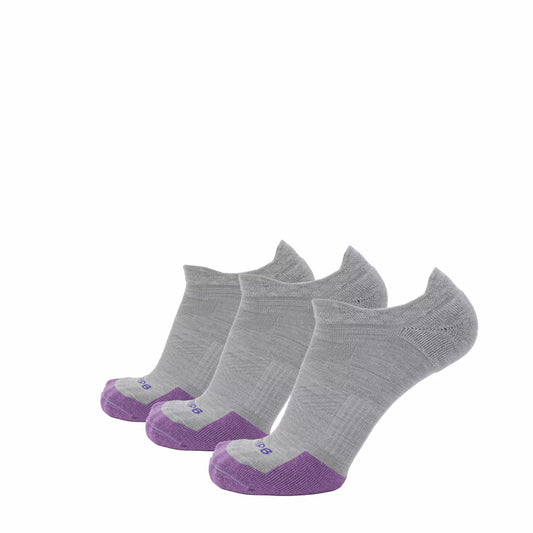 3 Pack Laurel - Run No Show Runweight Merino Wool Sock