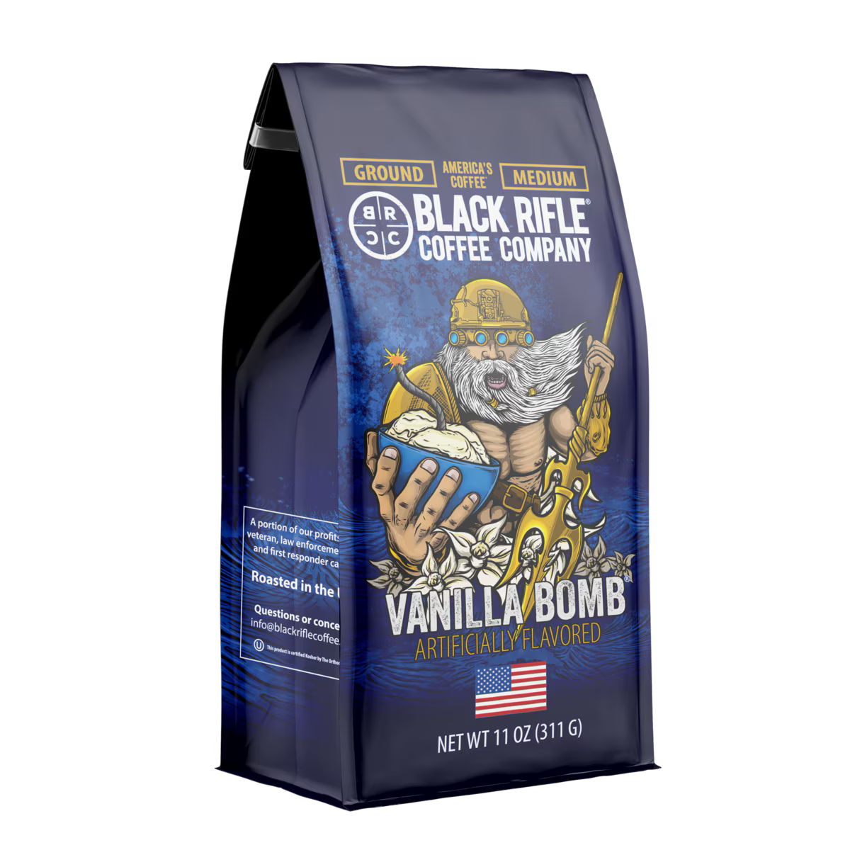 Black Rifle Coffee Company - Vanilla Bomb Ground Coffee