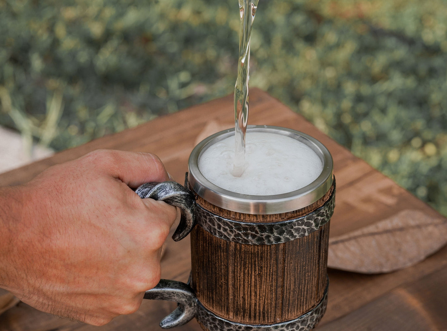 Beer Barrel Tankard