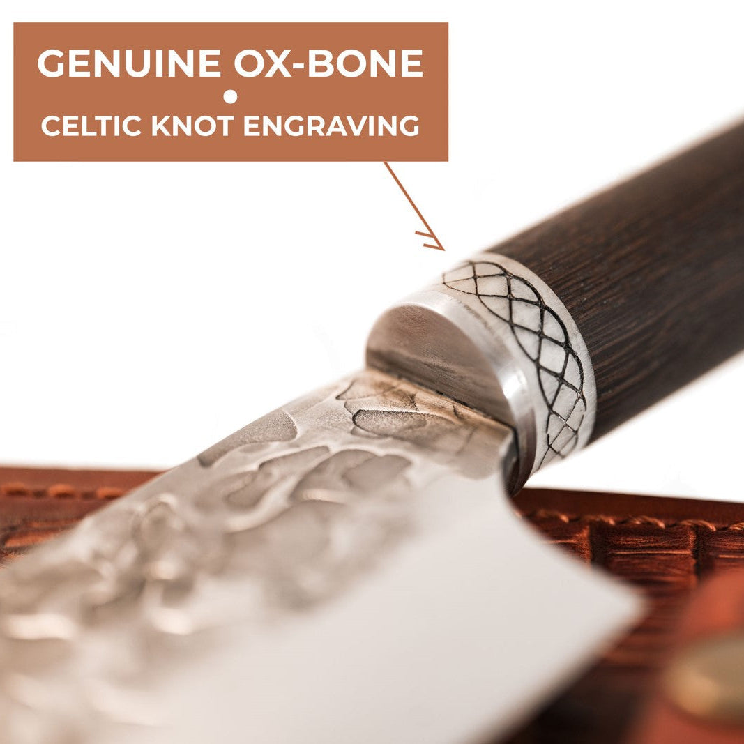 Viking Kitchen Knife – Cleaver Chef Hybrid