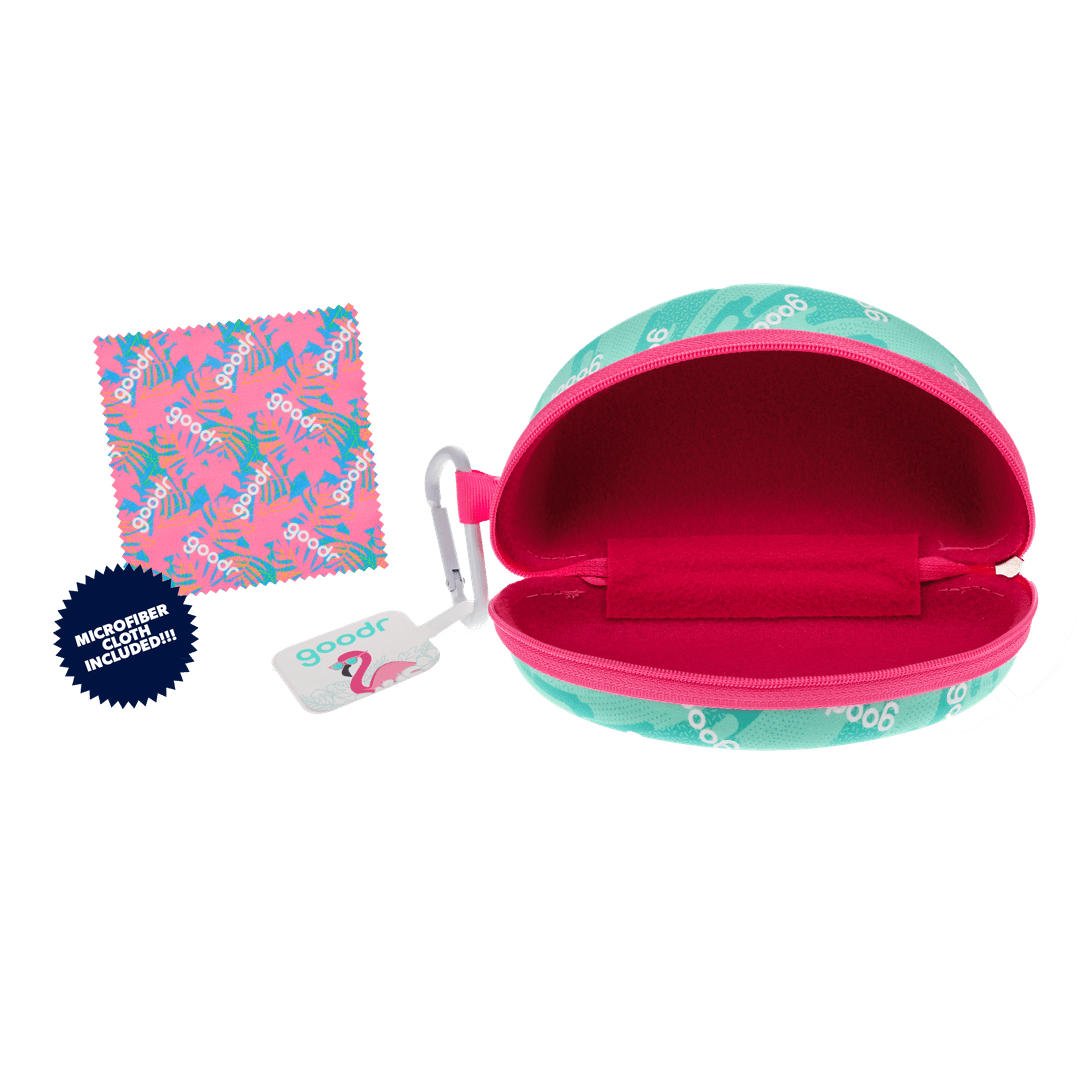 "Gnarliest Case Scenario” Wrap Sunglasses Case with Carabiner