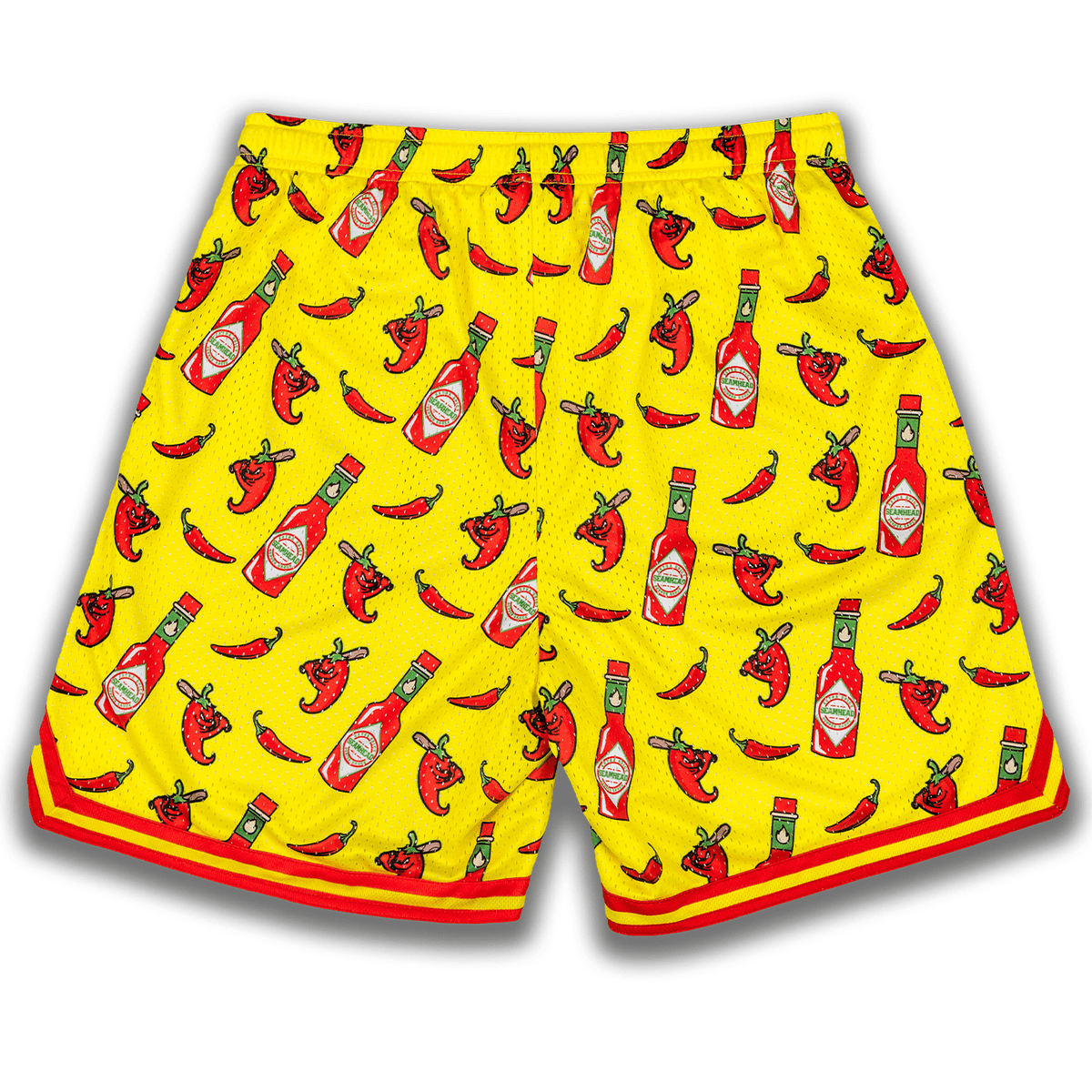 Ghost Peppers Mesh Lifestyle Baseball Shorts