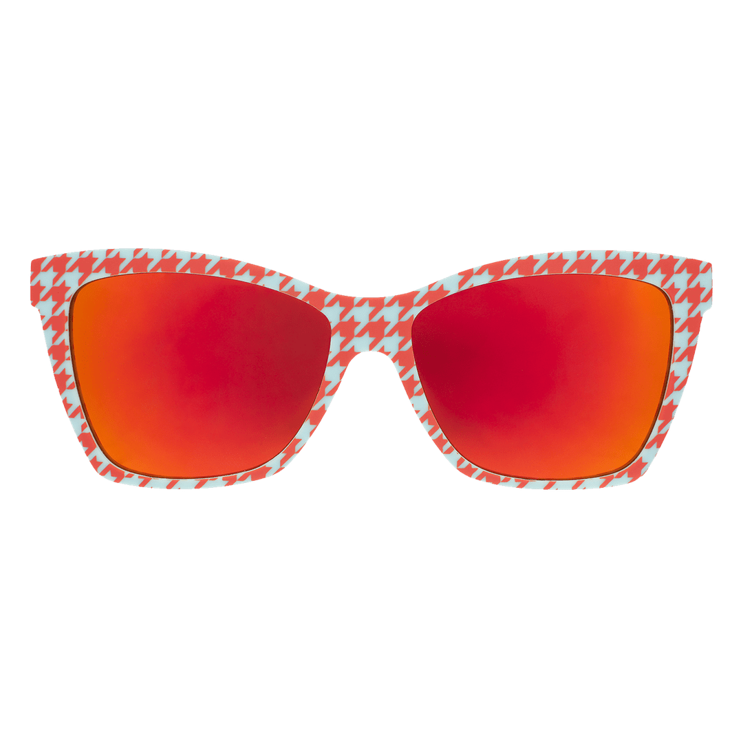 "The Truth About Houndstooth" Polarized Pop G Sunglasses