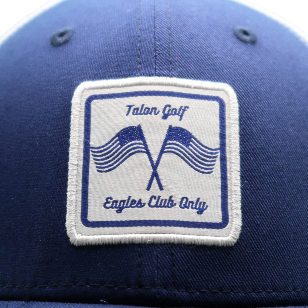 American Navy/White Mesh Trucker