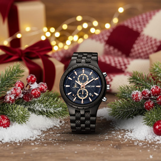 Handcrafted Phoenix Personalized Wooden Watch