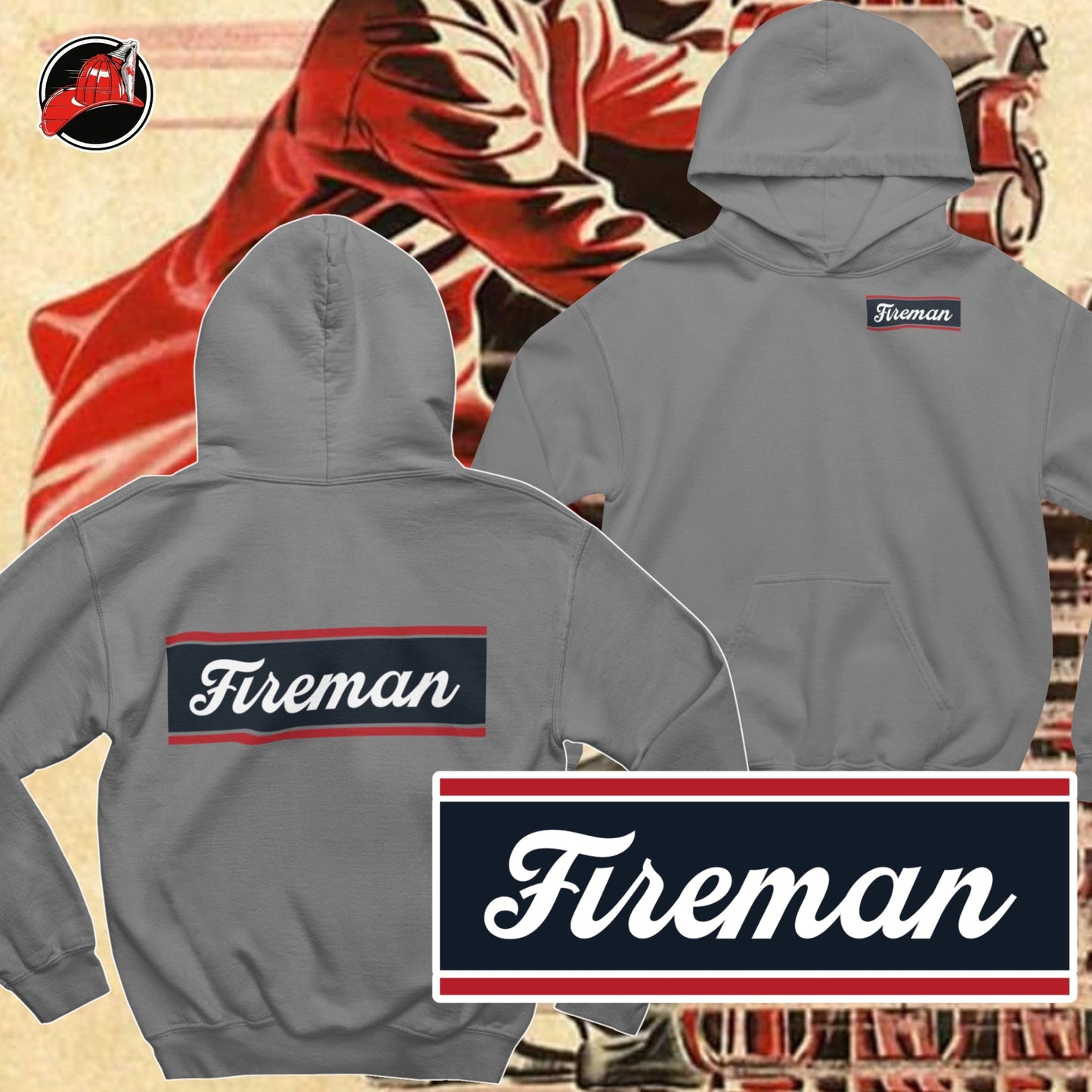 Fireman Hoodie