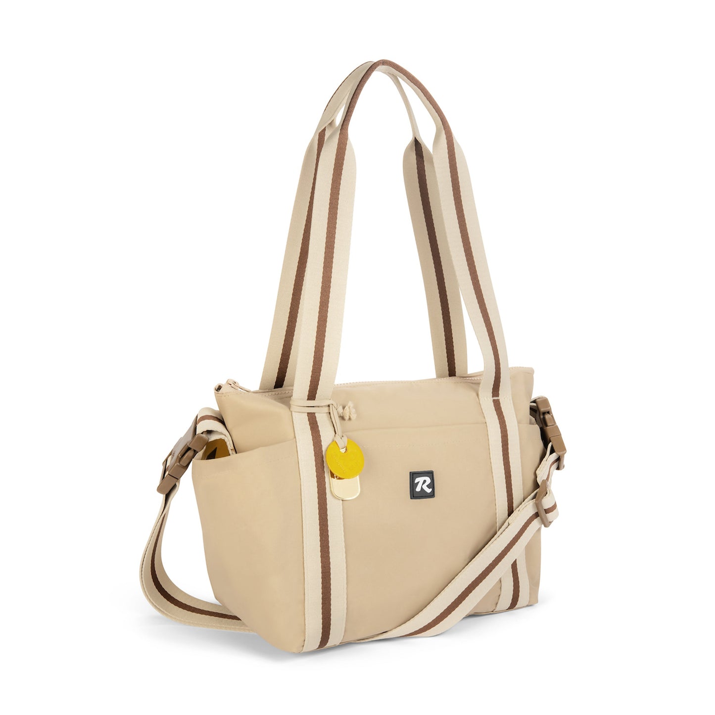 Mattie Large | Khaki Nylon Satchel