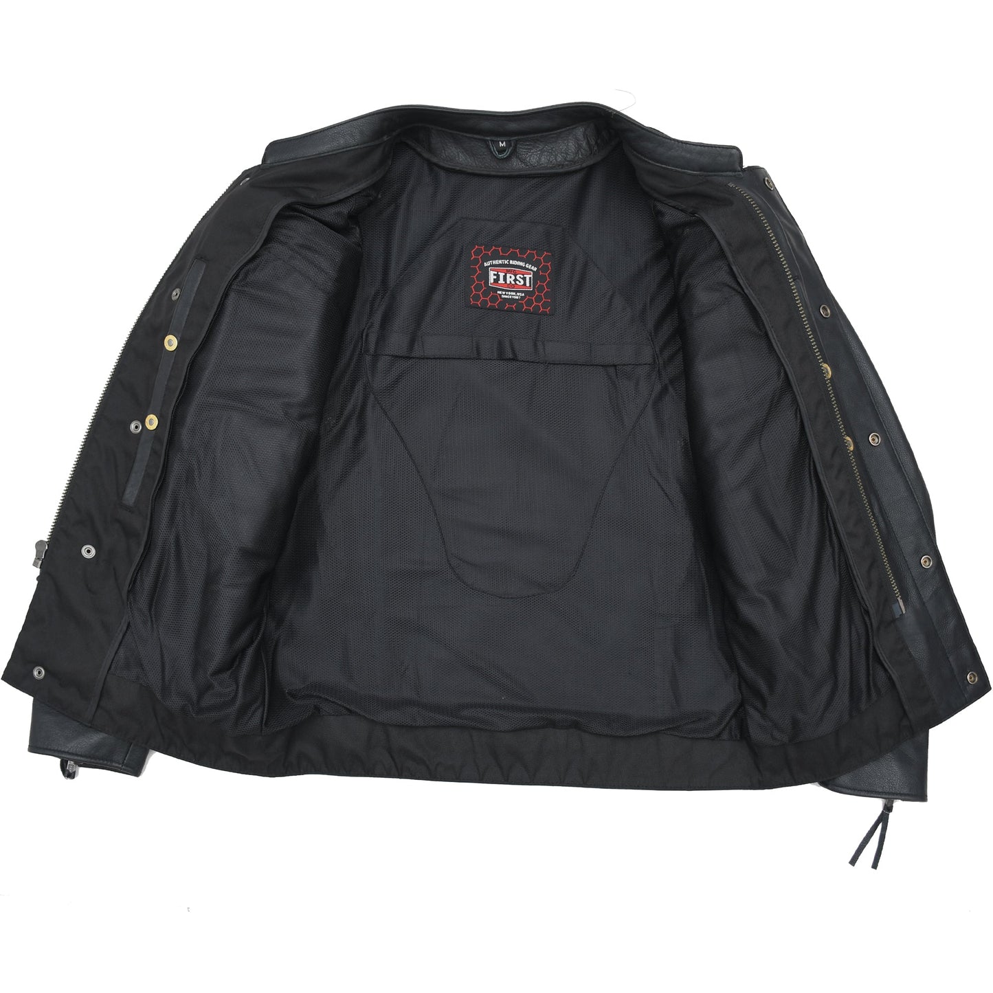 Raider Men's Motorcycle Leather Jacket