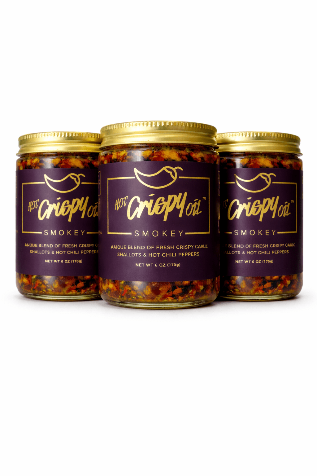 Hot Crispy Oil- SMOKEY-  Chili Crisp