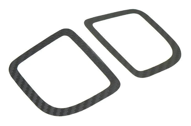 3D Carbon Defroster Trim Overlays - 2020+ Supra