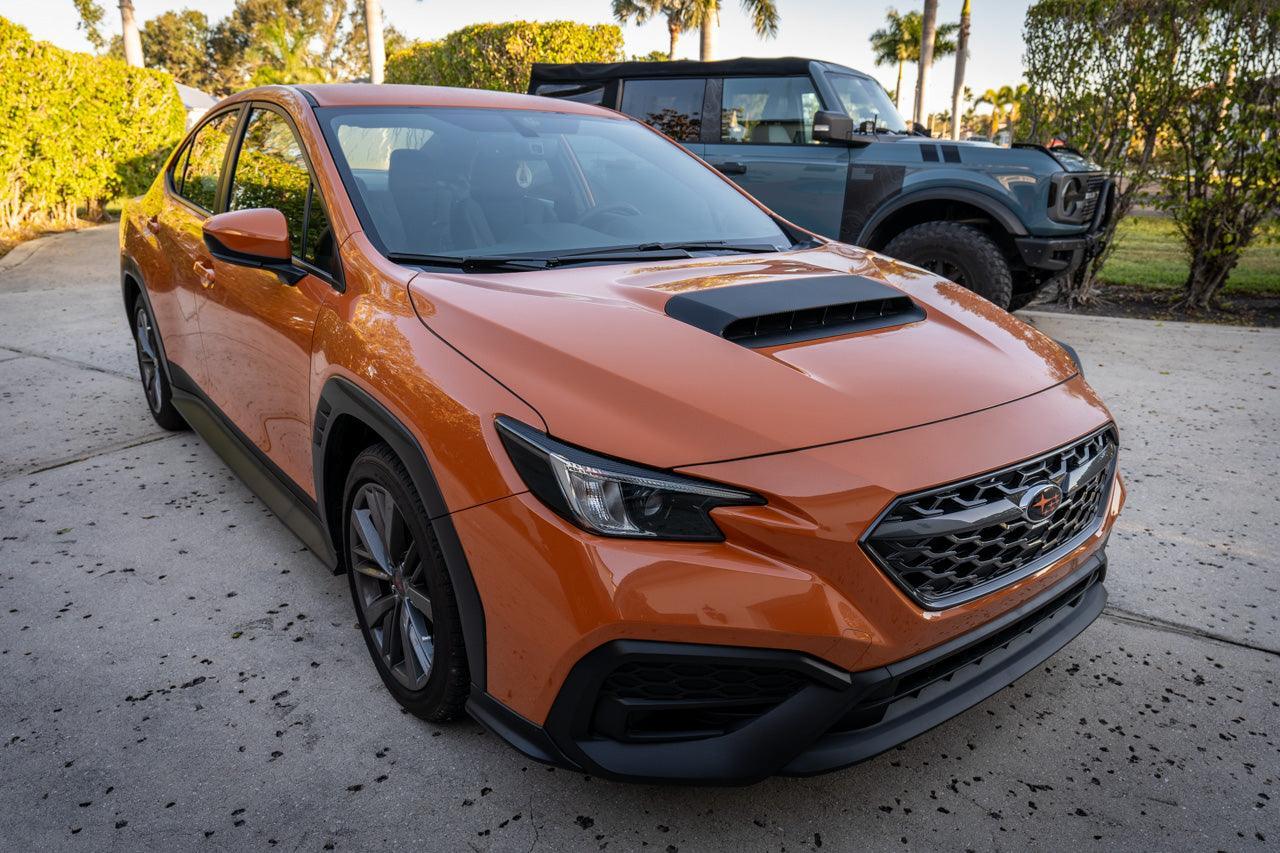 3D Carbon Headlight Eyebrows - 2022+ Subaru WRX