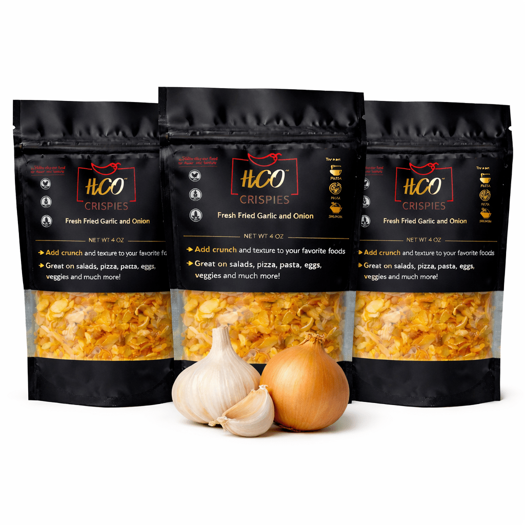 HCO Crispies- Crispy Fried Garlic and Onion Topping