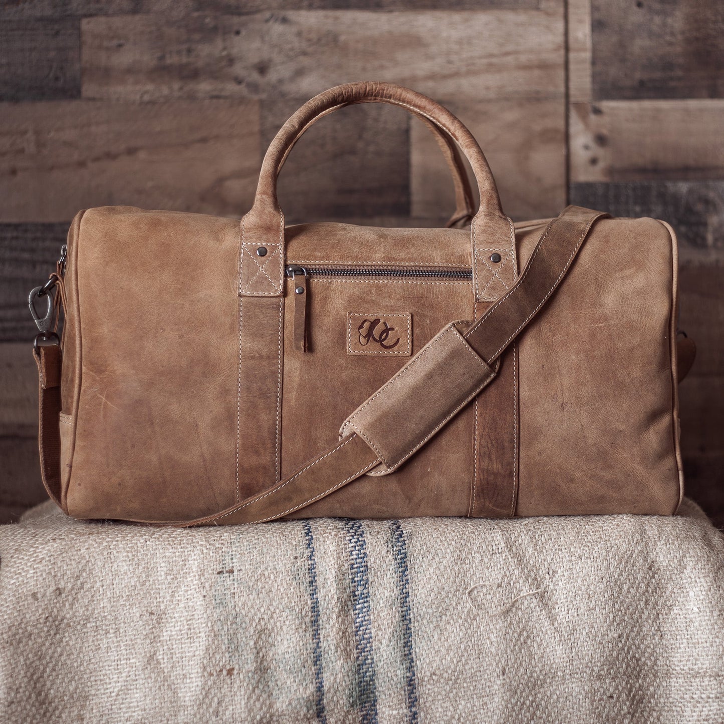 Leather Weekend Bag