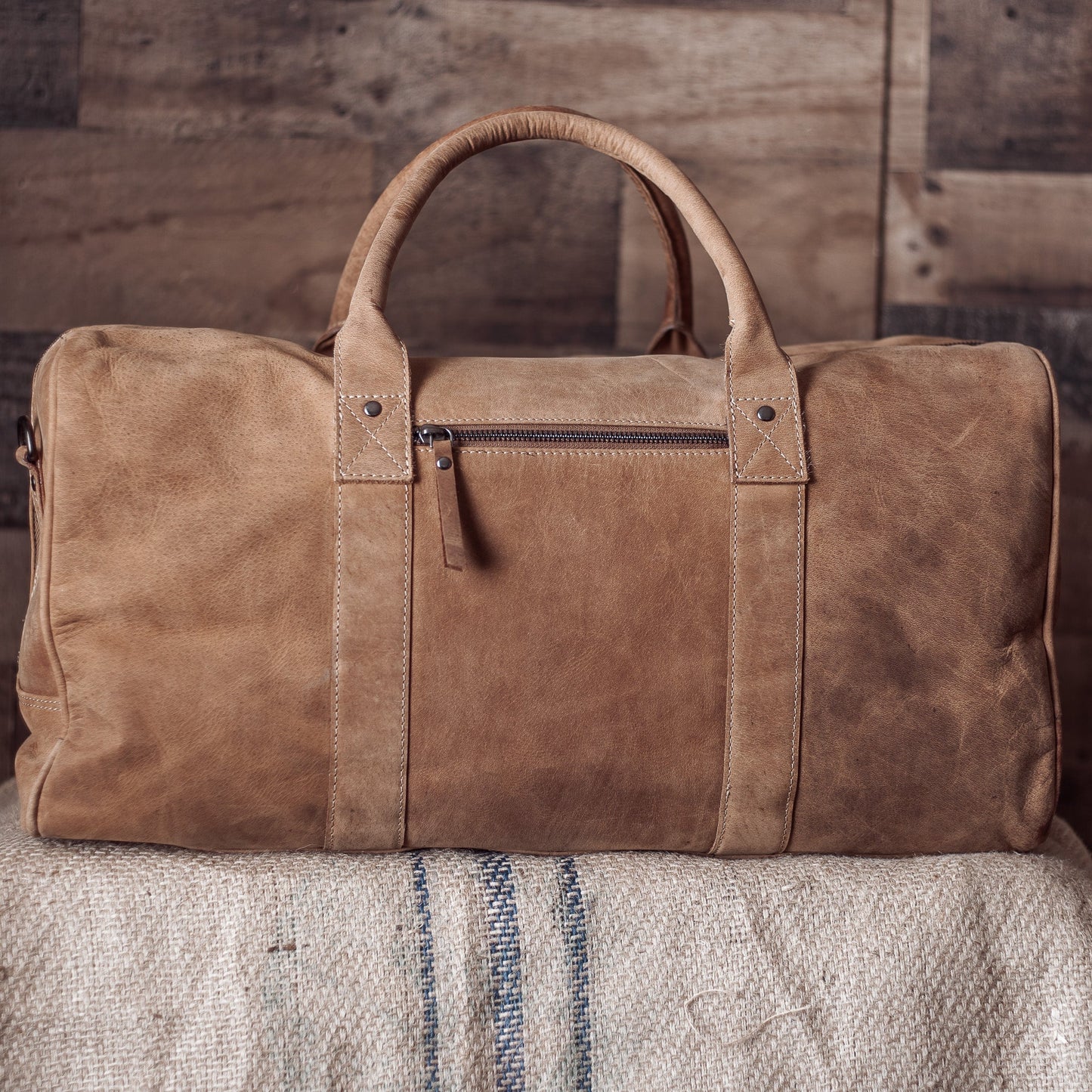 Leather Weekend Bag