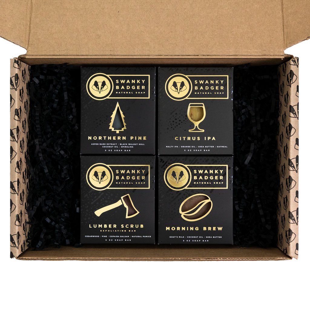 Natural Soap Gift Set (4 bars)