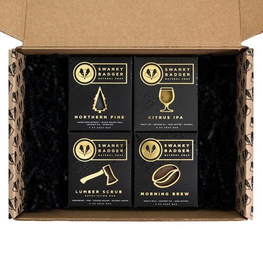 Natural Soap Gift Set (4 bars)