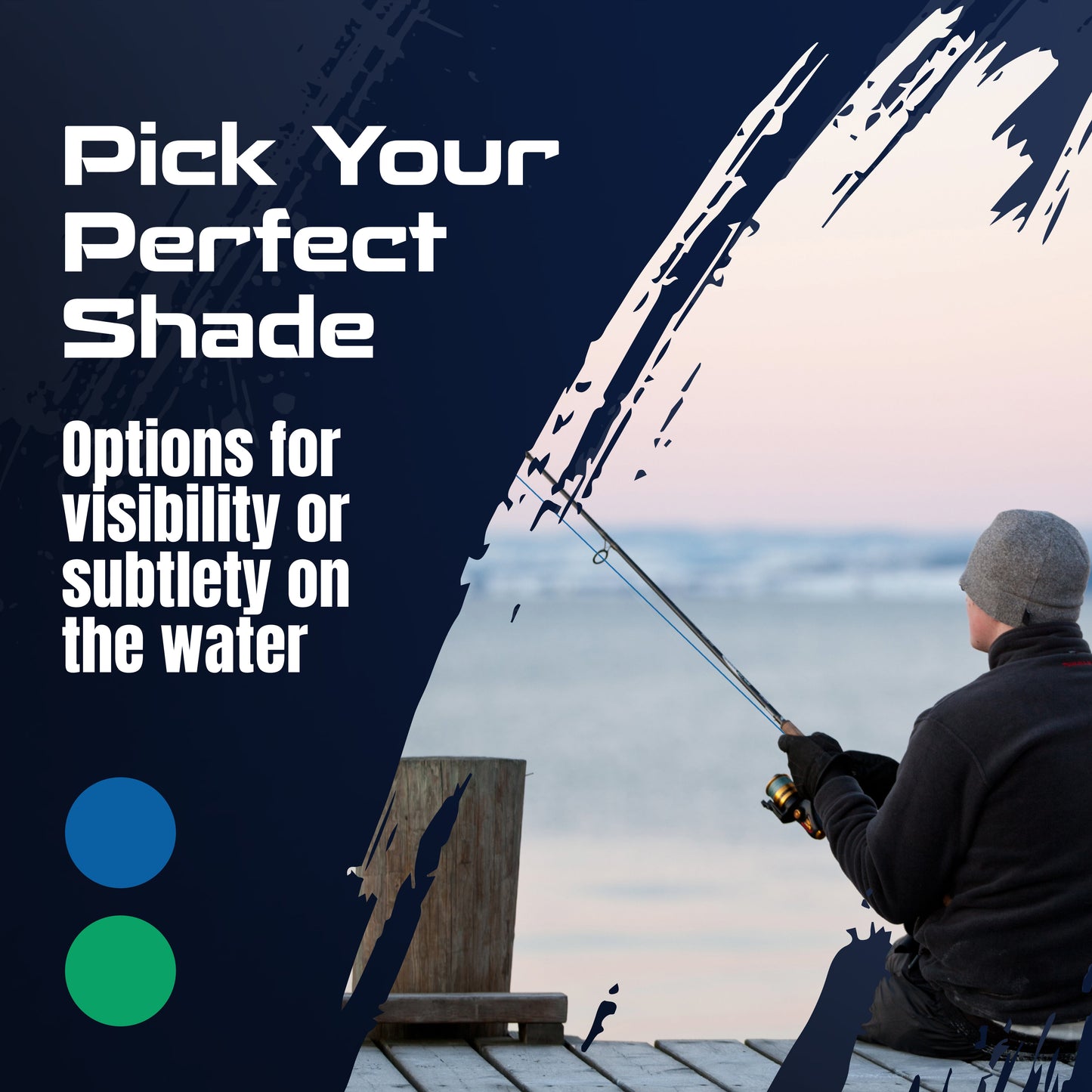 Reaction Tackle BRAIDED IN THE USA Fishing Line- 5X- NEW