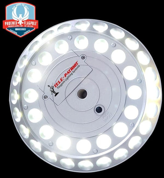 TelePatriot 600 Series Solar Flagpole Light - 600 Lumen IP65 LED