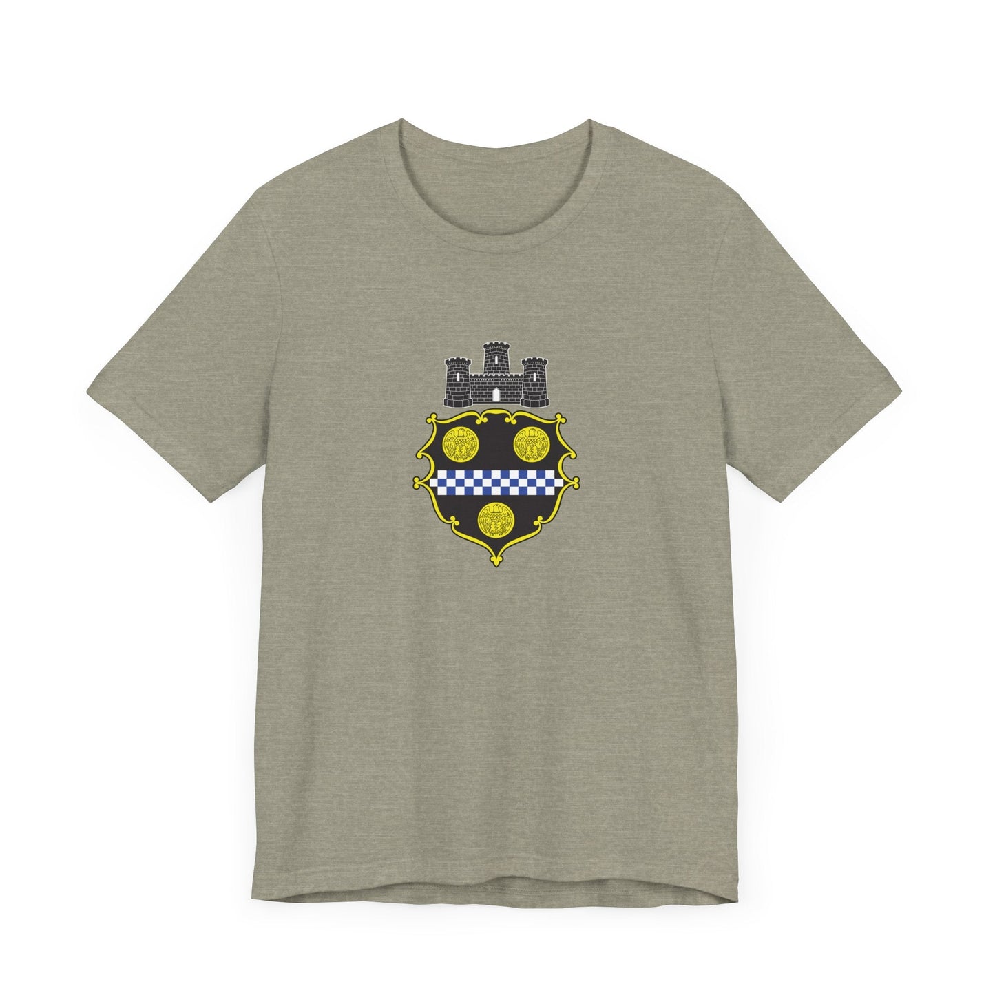 City of Pittsburgh Coat of Arms Premium Soft Cotten T-Shirt