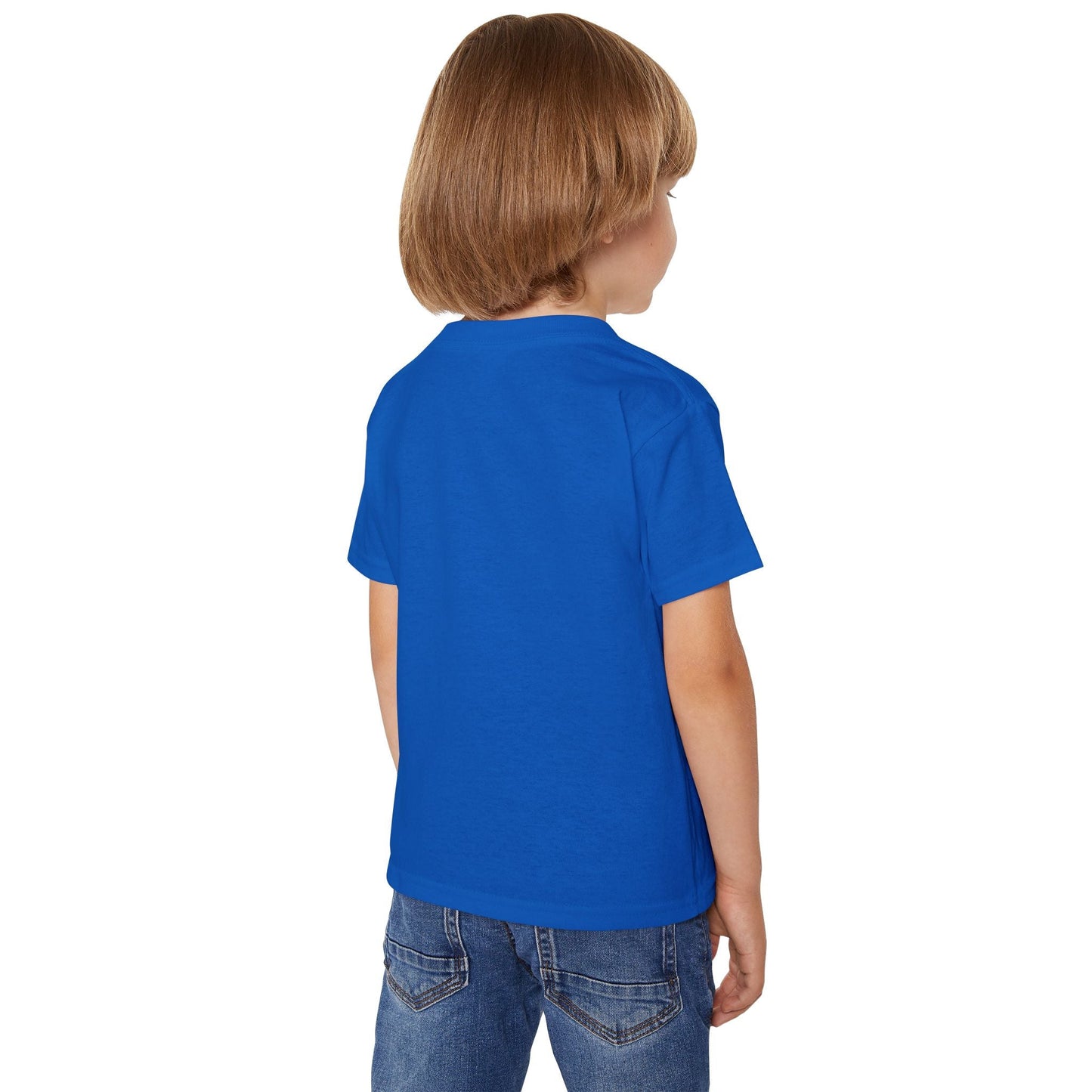 Toddler Cotton T-Shirt - The Standard Classic Fit Kids Cotton Tee by Printify