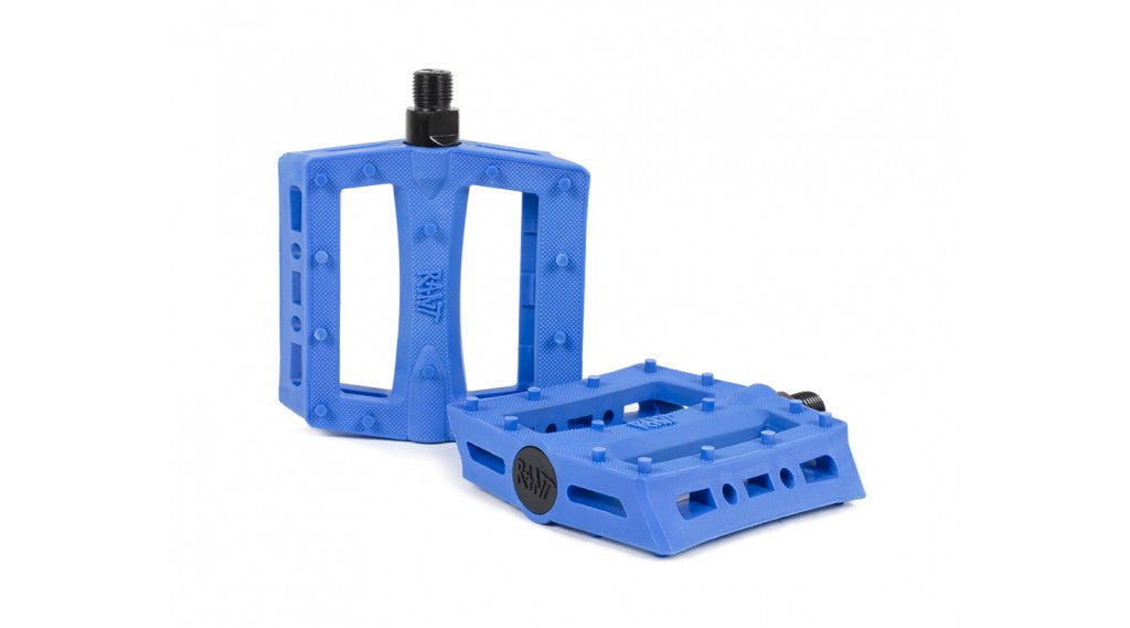 Rant BMX Shred Pedals - Nylon/Fiberglass - Blue