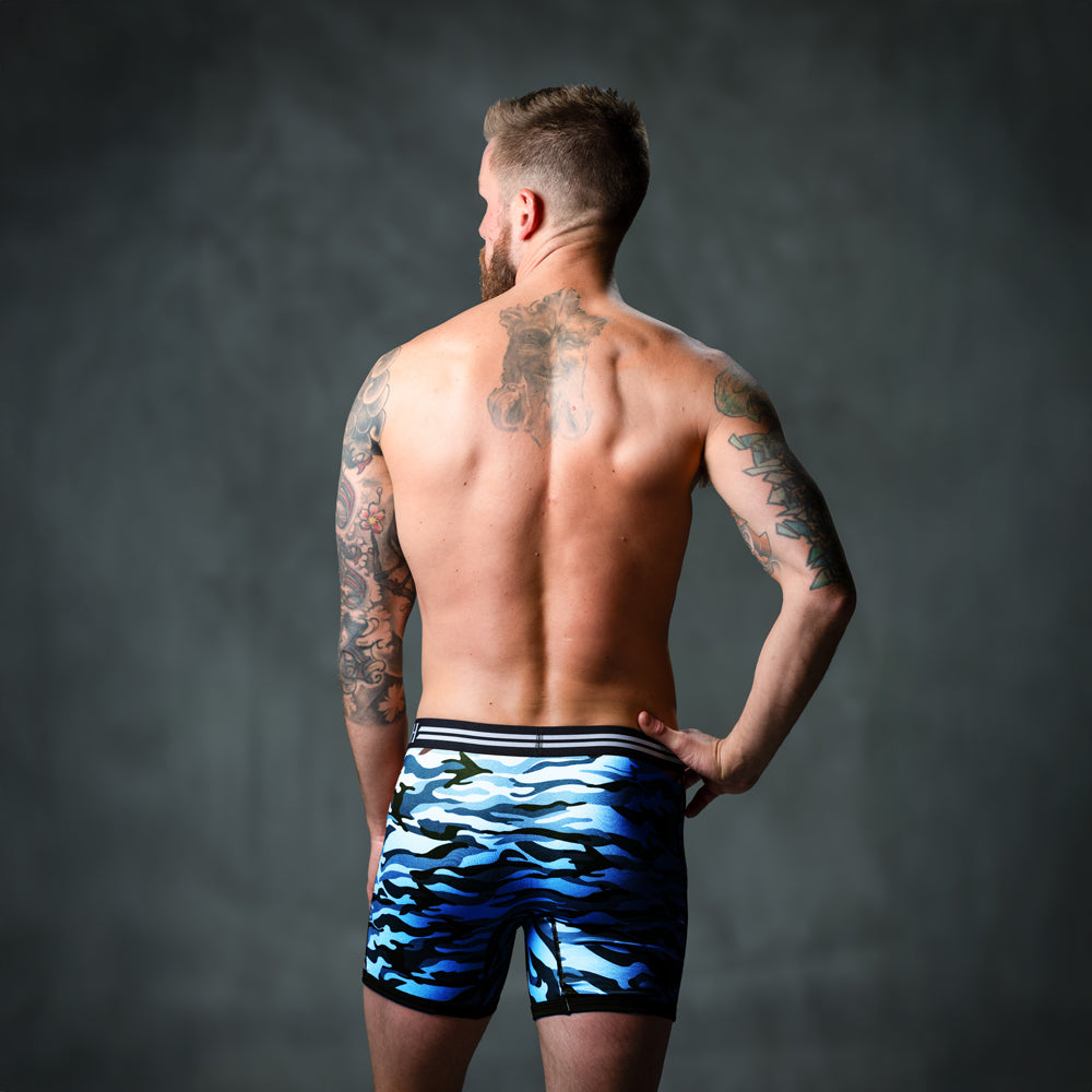 4.0 Polyester 5" Boxer Brief - Zen Pouch™ Duo