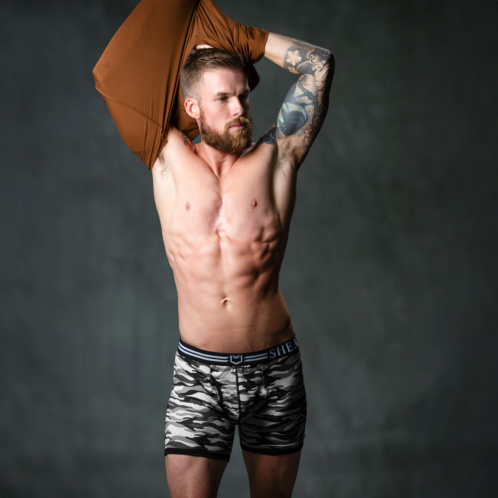 4.0 Polyester 5" Boxer Brief - Zen Pouch™ Duo