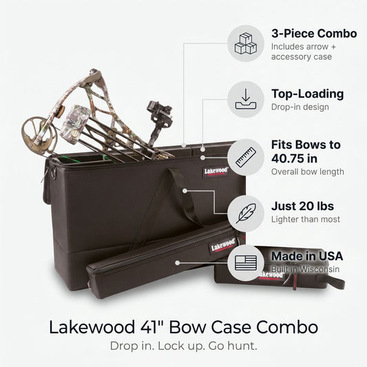 Single 41" Bow Case COMBO