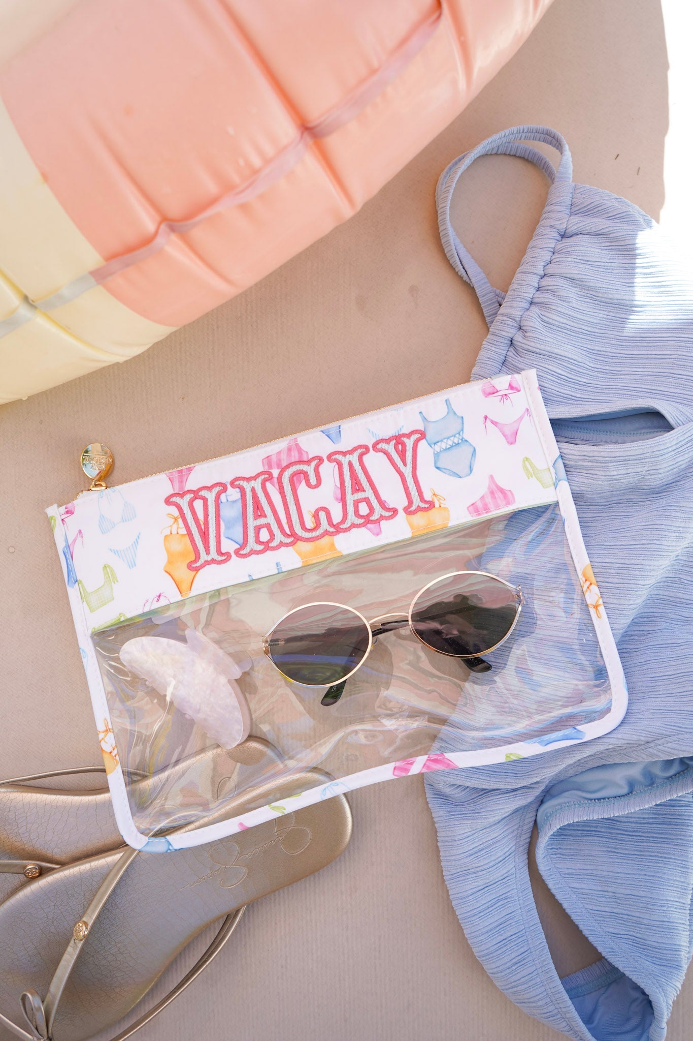Vacay - Bikinis Clear Pouch