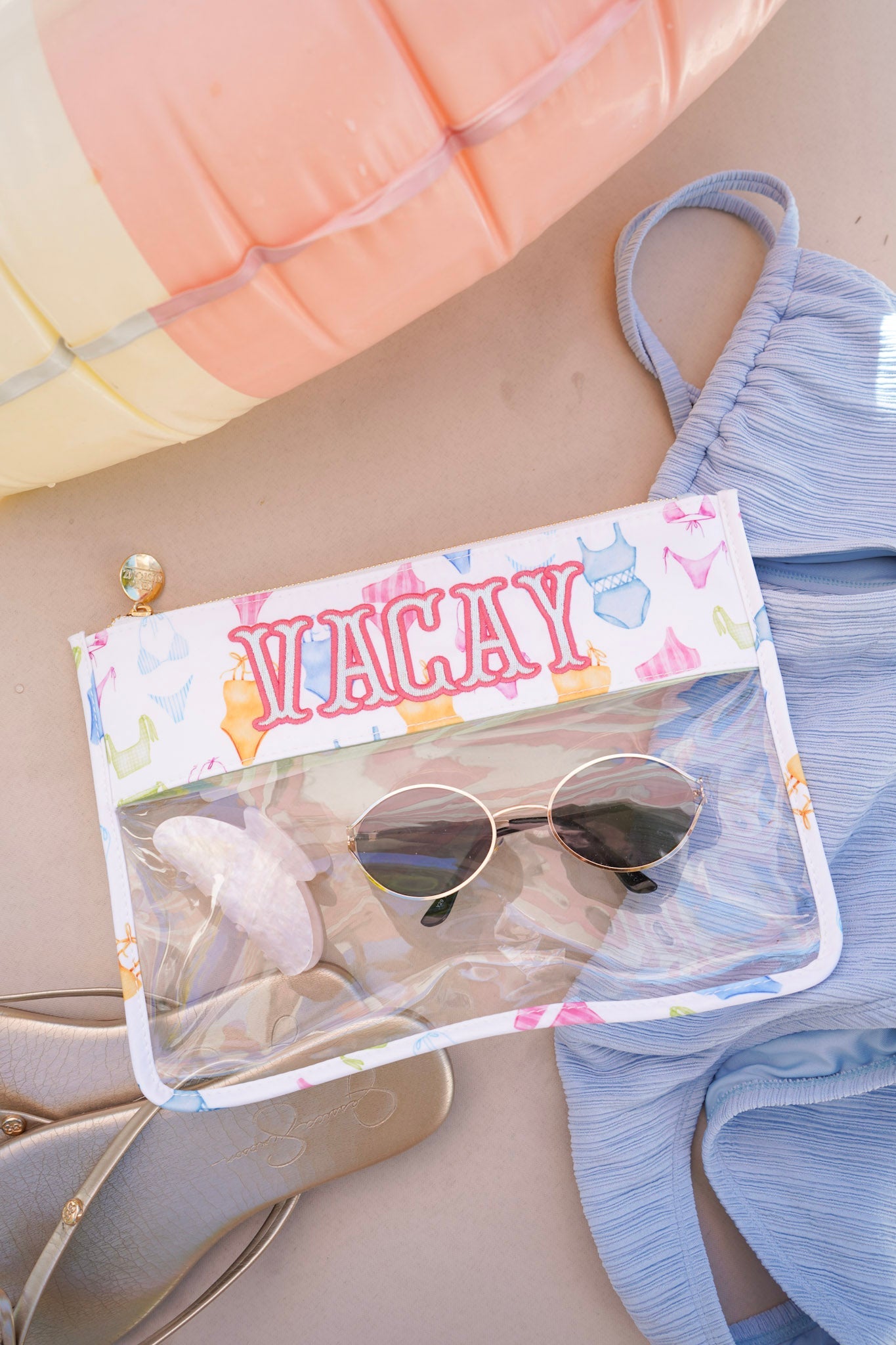 Vacay - Bikinis Clear Pouch