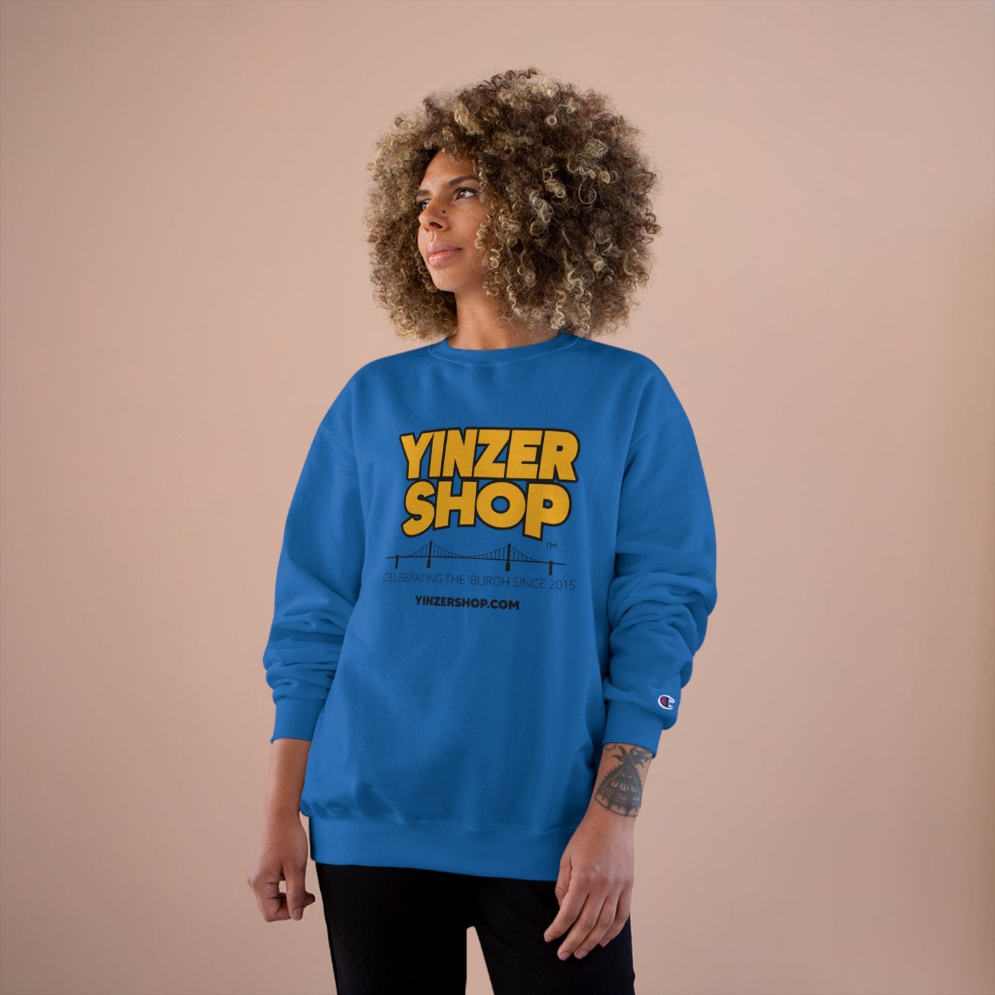YinzerShop Serving Since 2015 - Champion S600 Sweatshirt