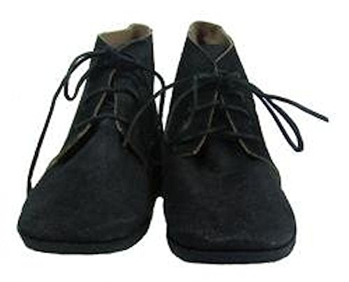 Civil War Reenactment Pegged Leather Brogans Black