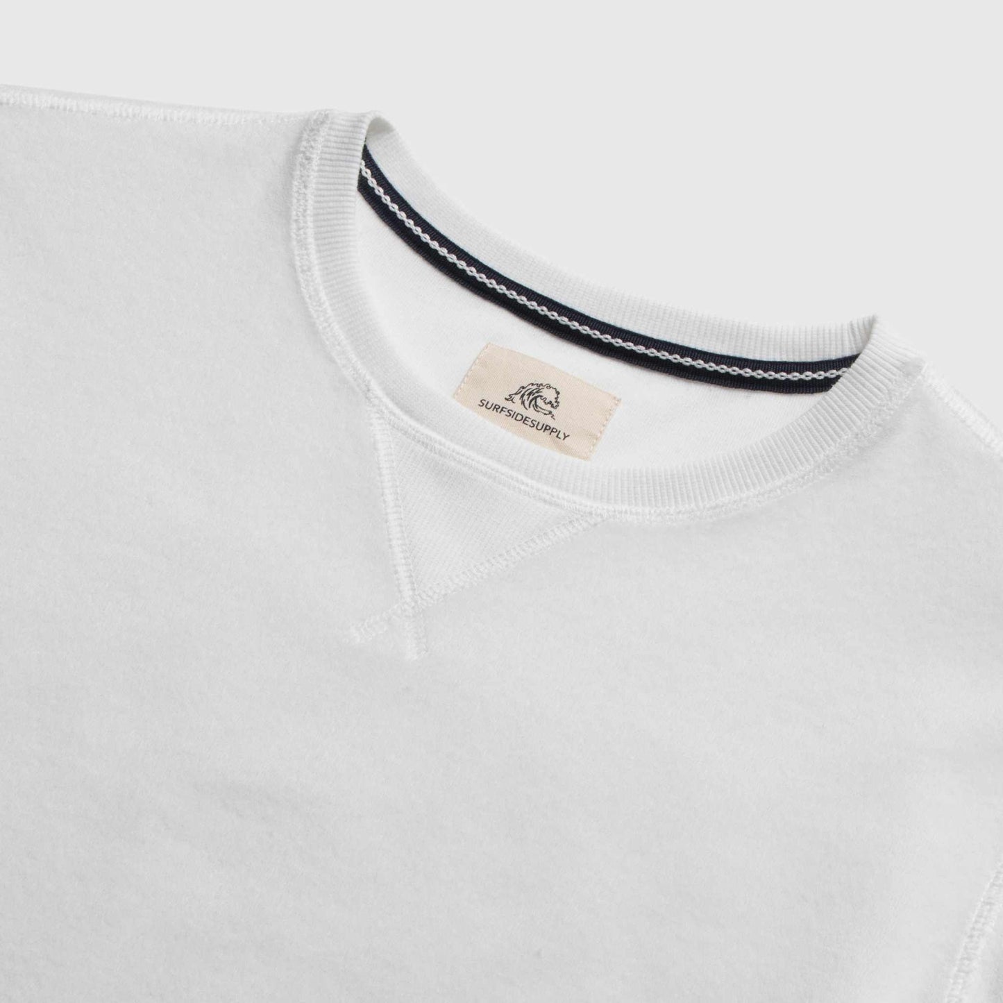 Butch Terry Crewneck - Brilliant White