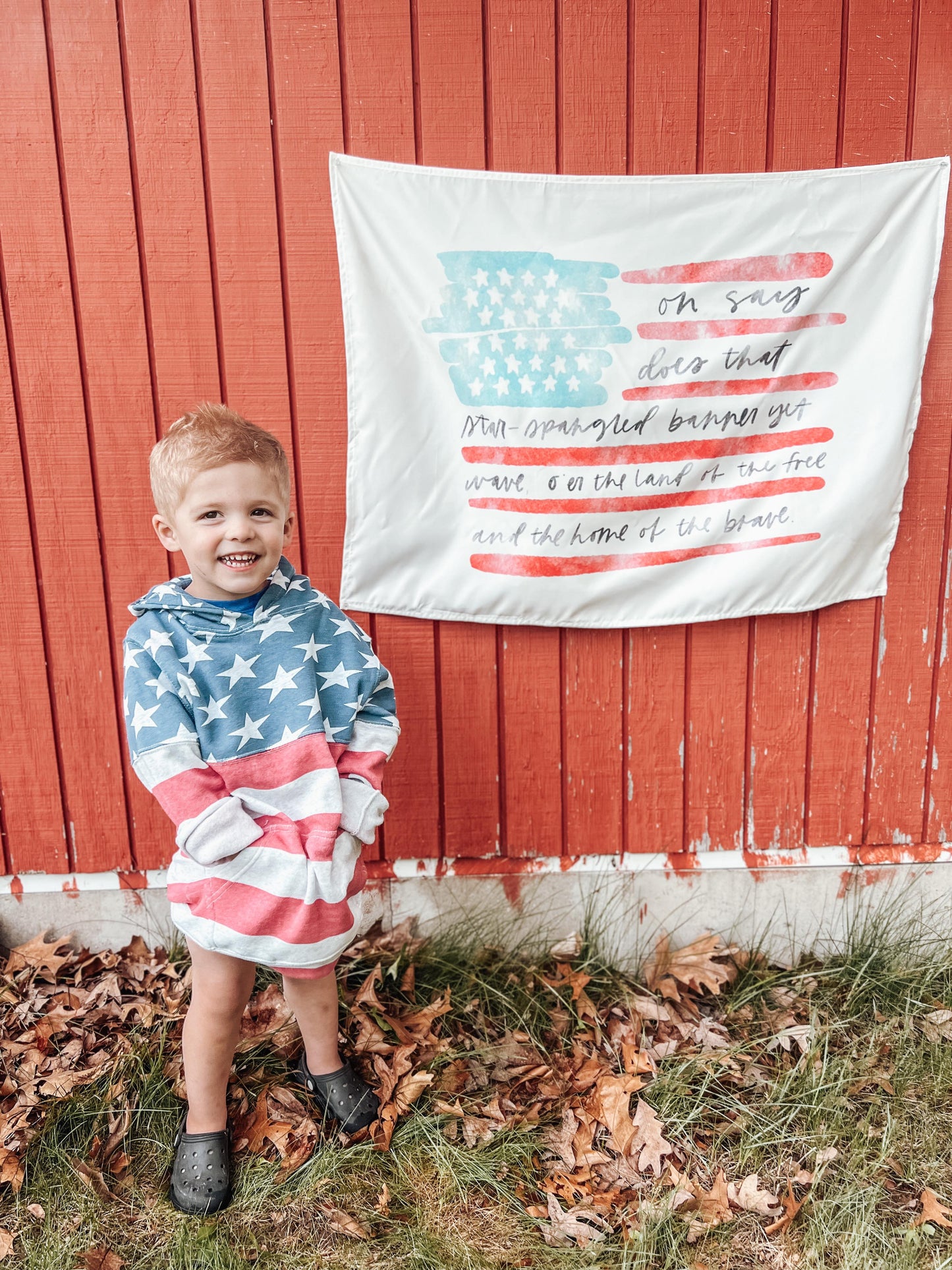 Stars & Stripes Youth Hoodie Sweatshirt