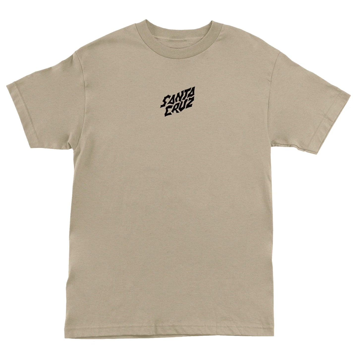 Santa Cruz x Stranger Things Screaming Lights T-Shirt - Sand