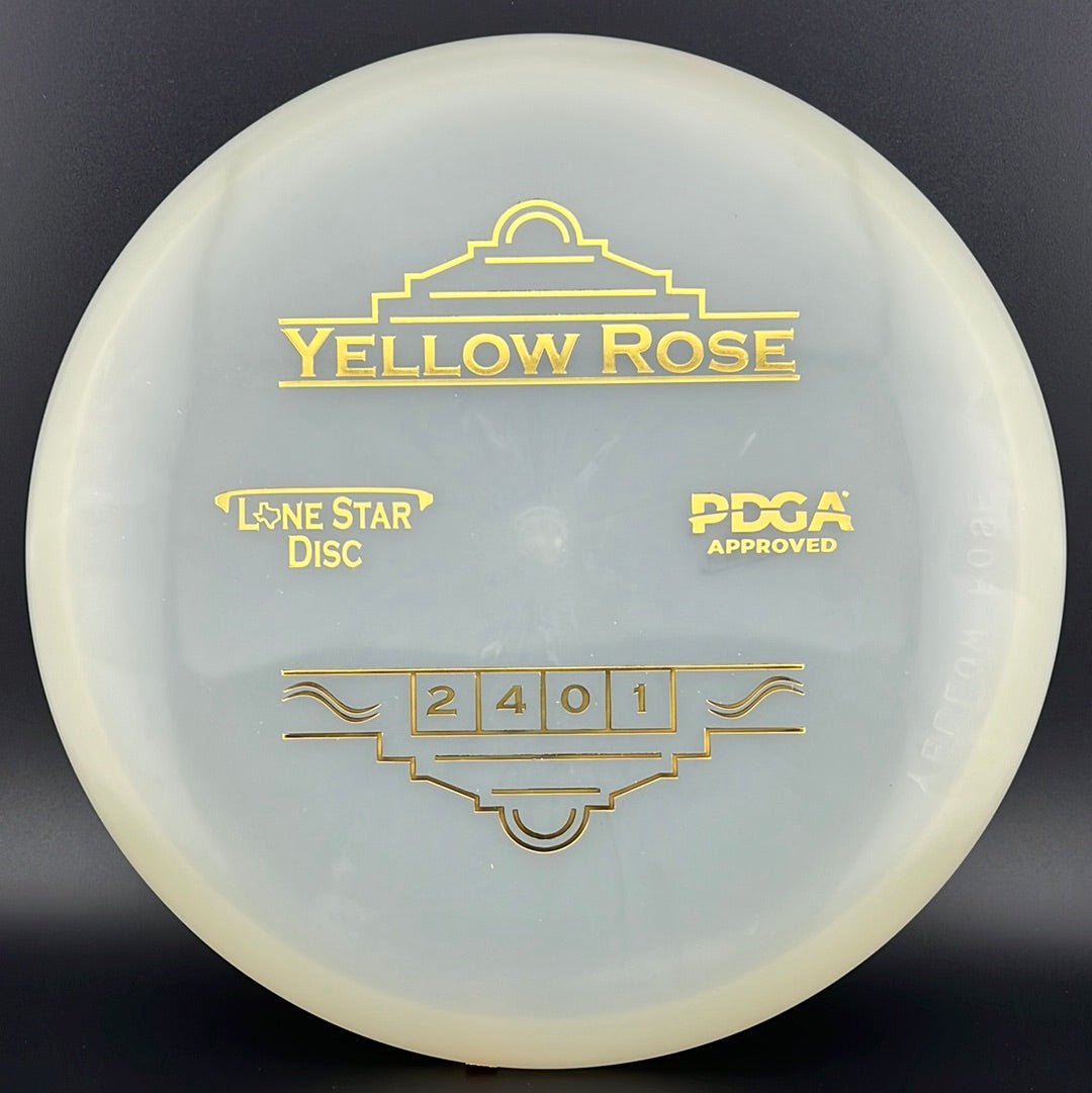 Alpha Glow Yellow Rose - First Run