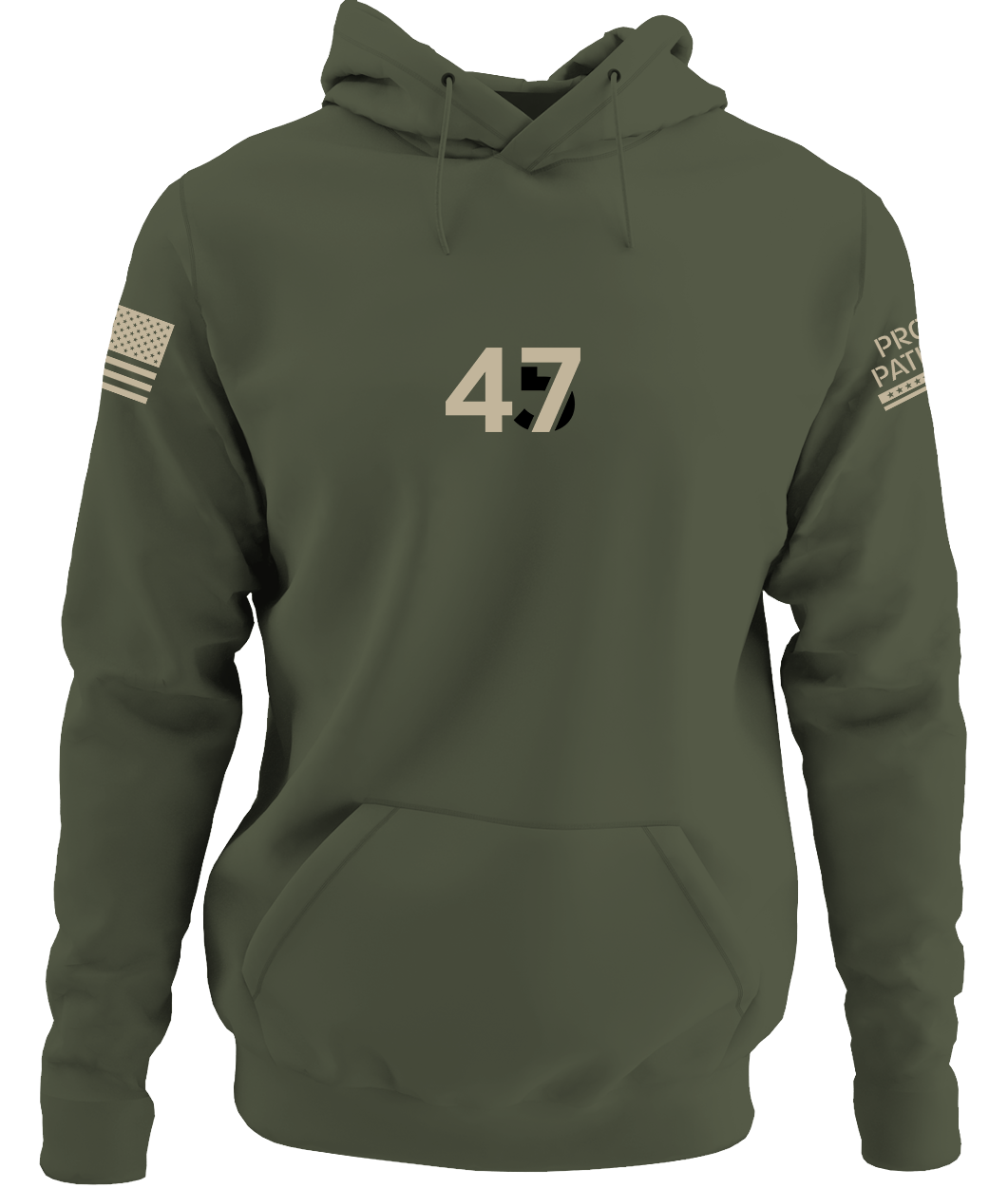 45/47 Military Green Hoodie