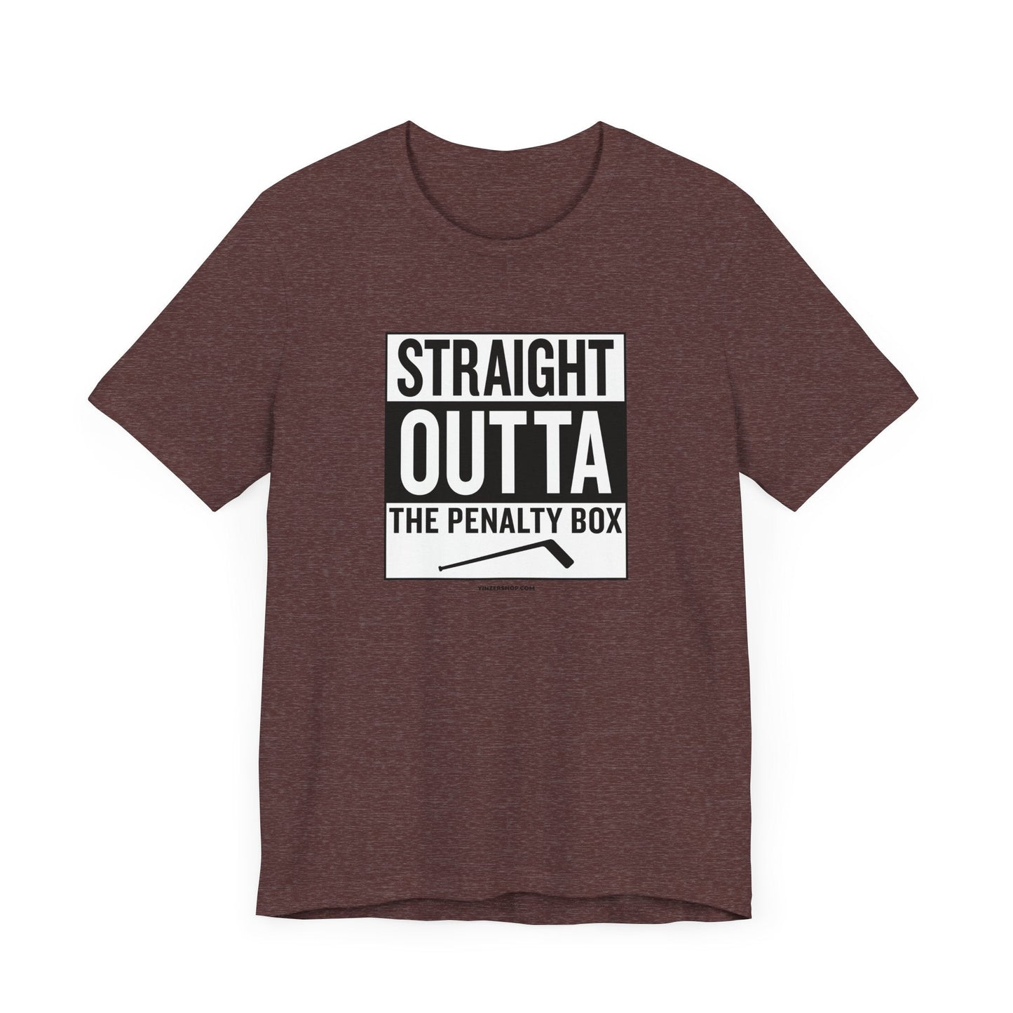 Straight Outta the Penalty Box -  Short Sleeve Tee