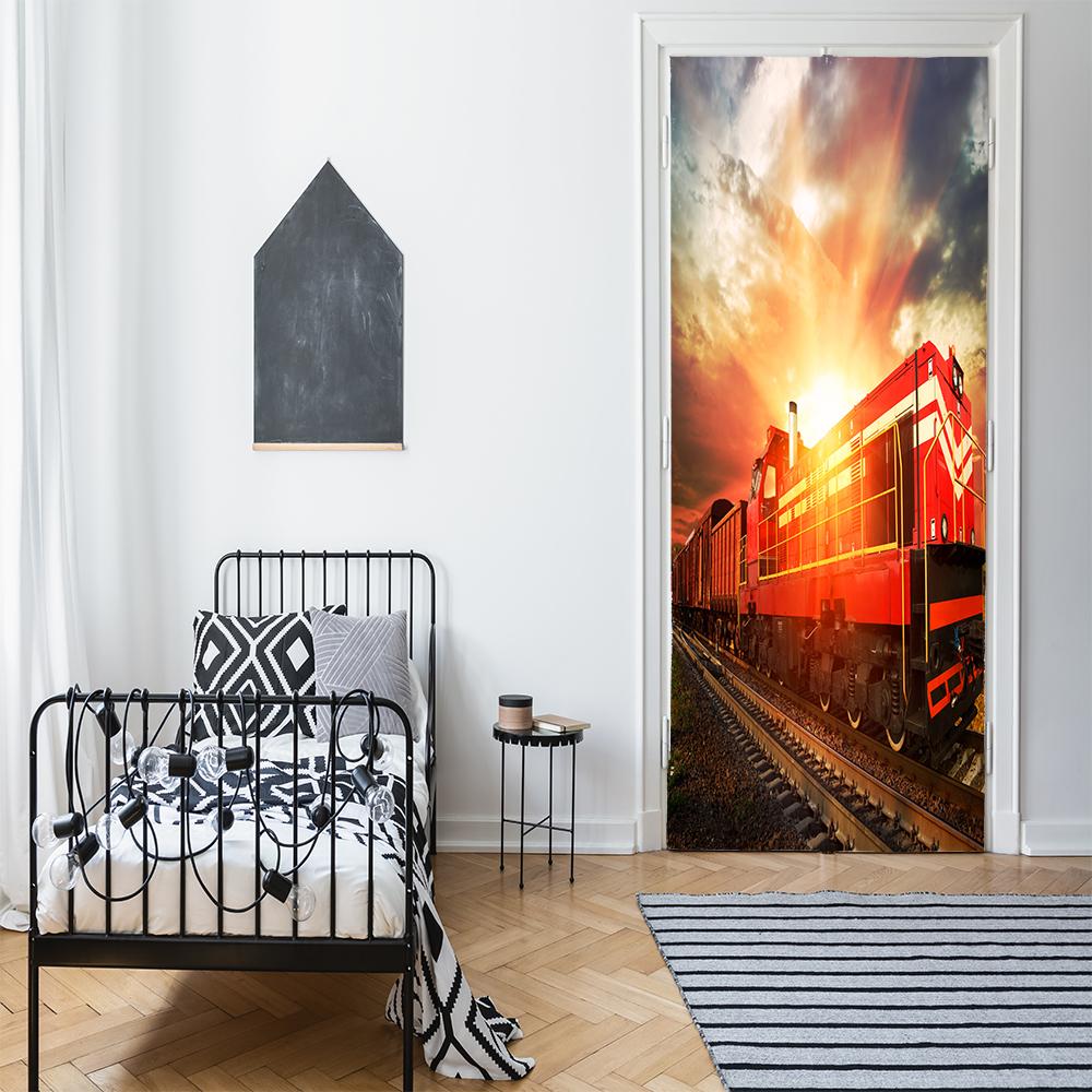 Train Birthday Banner
