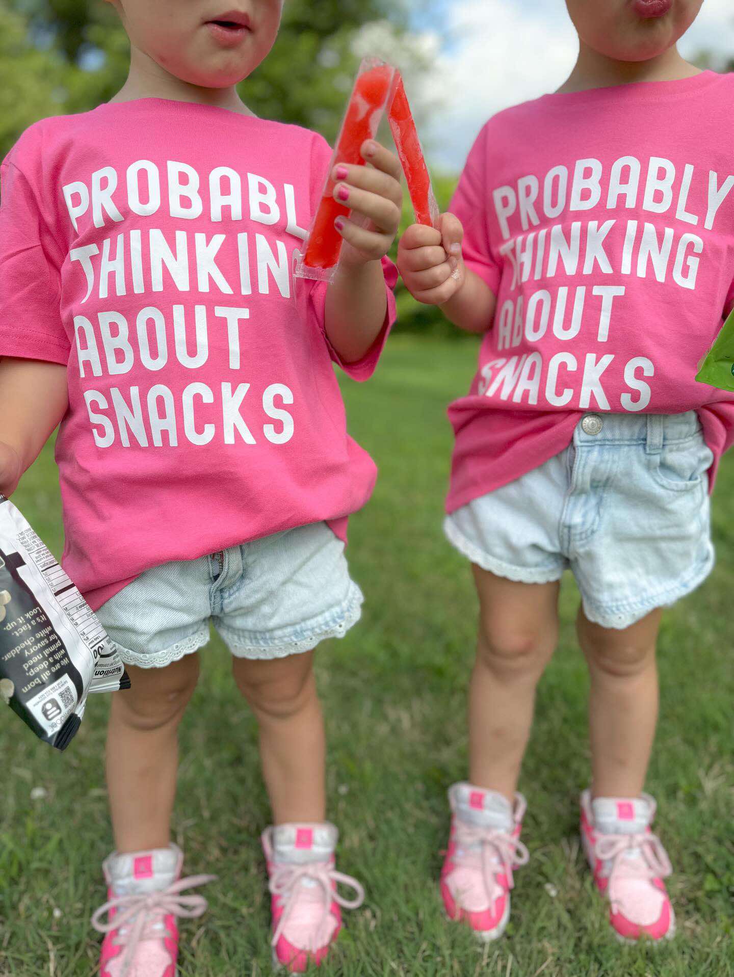 Probably Thinking About Snacks Toddler T-Shirt