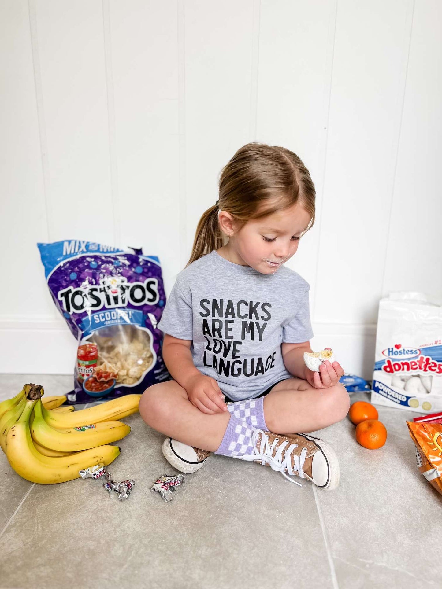 Snacks Are My Love Language Toddler T-Shirt