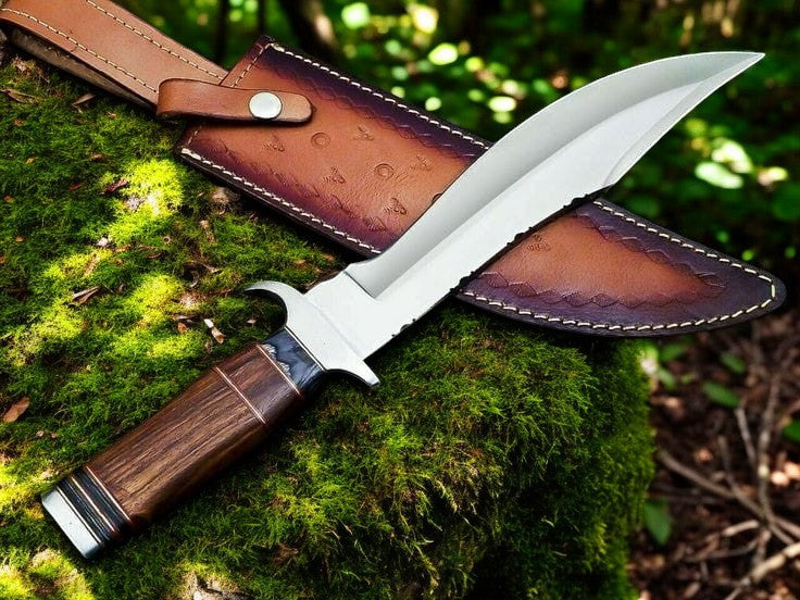 The "Warrior's Edge" - Custom Handmade Bowey Knife