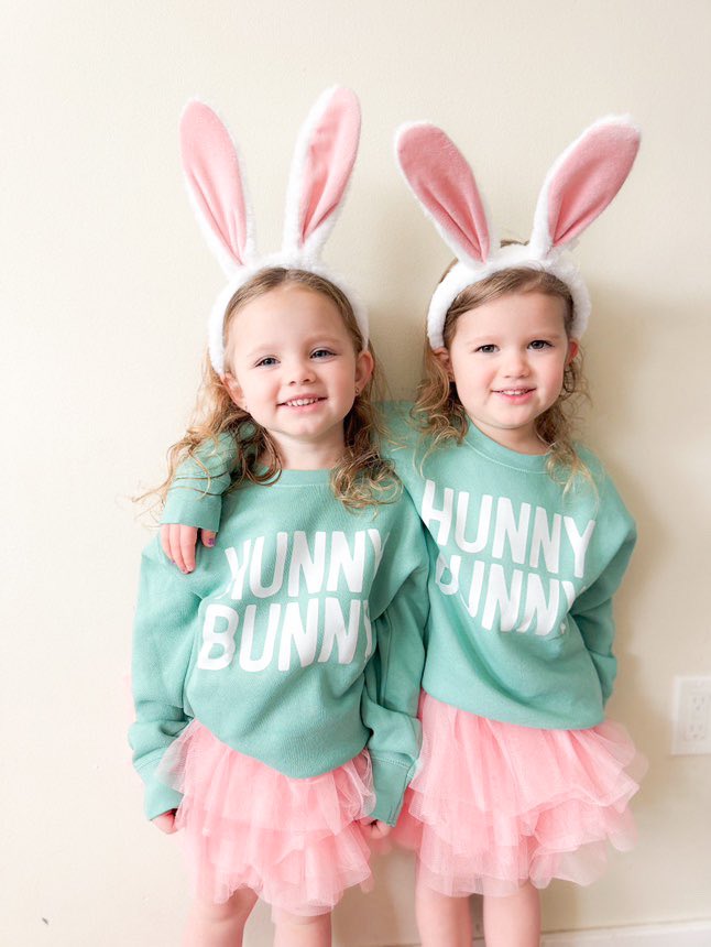 Hunny Bunny Toddler Crewneck Sweatshirt