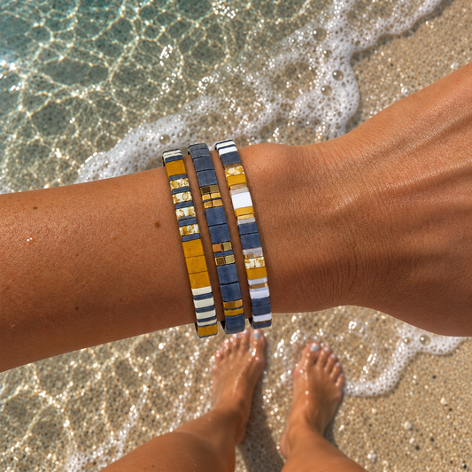 YELLOWSTONE - Beaded Bracelets - Set of 3